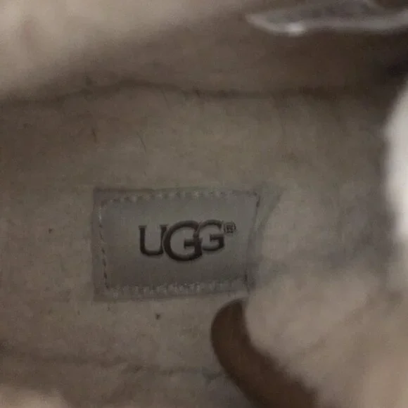 UGG Neumel Chukka Boots Mens Size 14 Chestnut Suede Sheepskin Shoes Waterproof - Picture 5 of 9